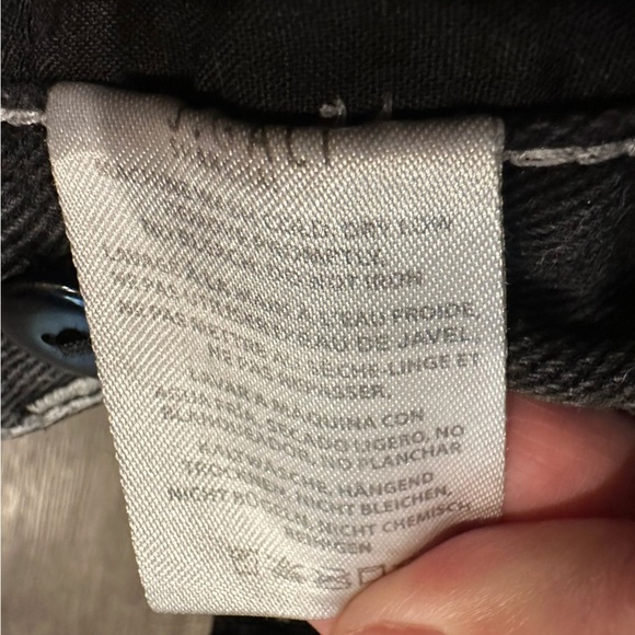 Brandy Melville Jeans Womens Small Black Jeans Carpenter J Galt Cotton Straight - Picture 9 of 11